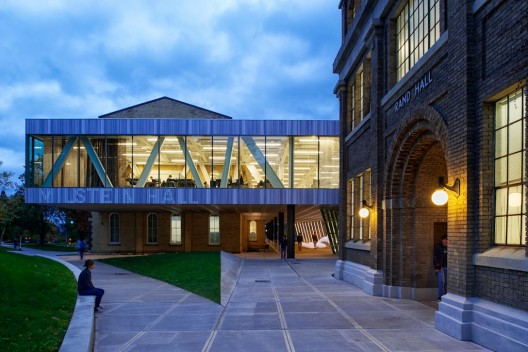 Milstein Hall, Cornell University; Ithaca, New York / OMA