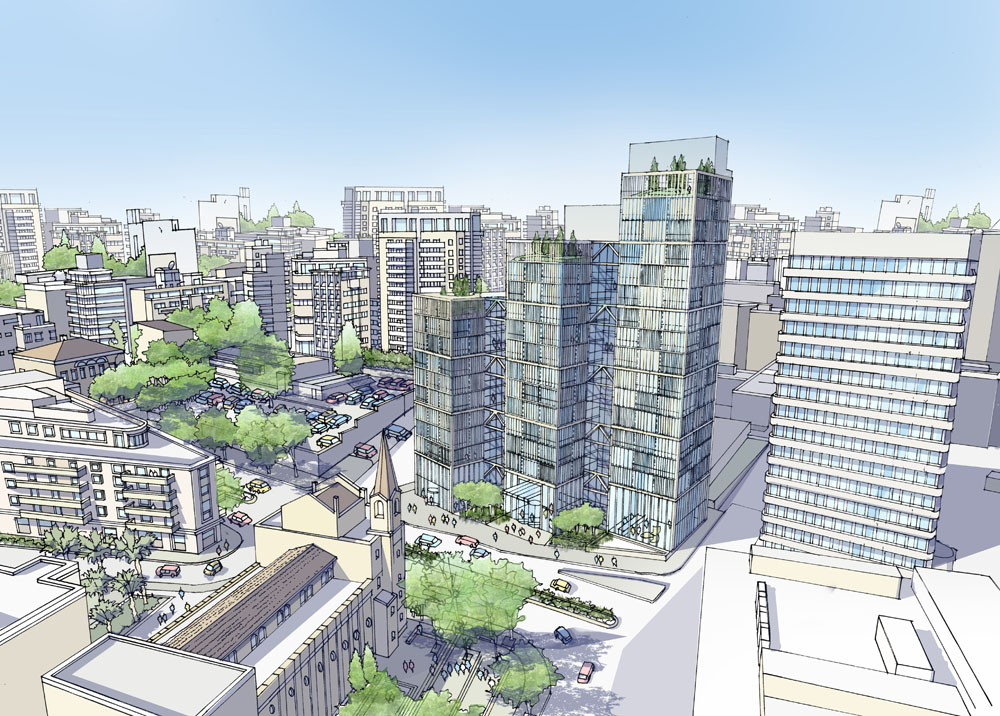 BANKMED Headquarters Winning Proposal / John Robertson Architects