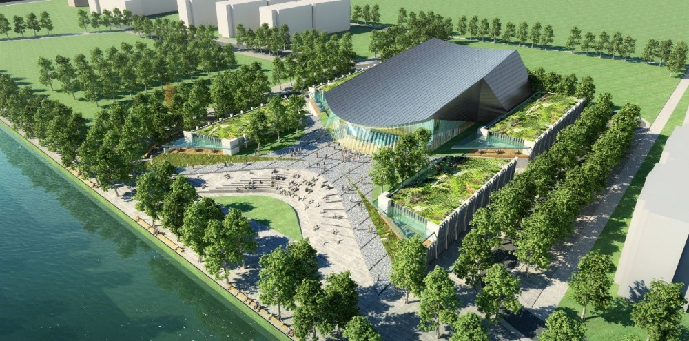 Shanghai Cultural Center Competition Entry / BKK Architects + Brearley Architects & Urbanists