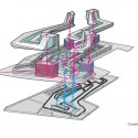 Shanghai Wuzhou International Plaza Winning Proposal (18) Shanghai Wuzhou International Plaza Winning Proposal (18) circulation diagram 02