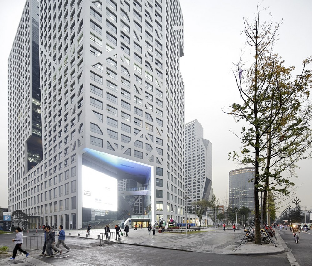 Sliced Porosity Block / Steven Holl Architects, by Hufton + Crow