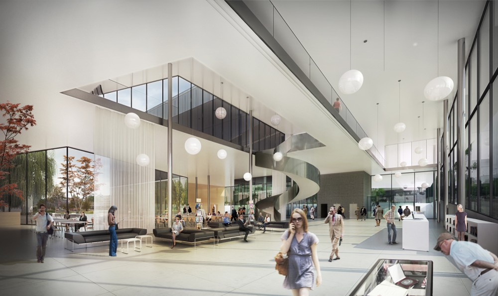 WAZ Media Office Headquarters Winning Proposal / AllesWirdGut