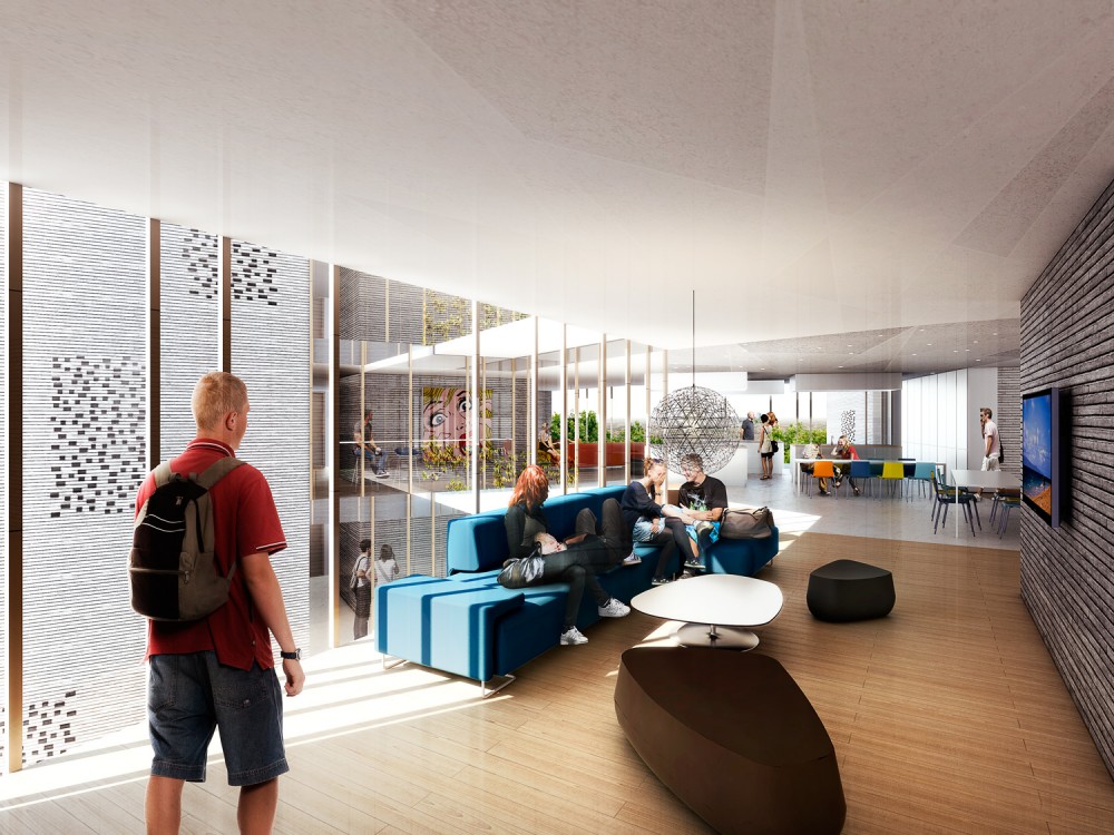 University of Southern Denmark Student Housing Winning Proposal / C.F. Møller Architects