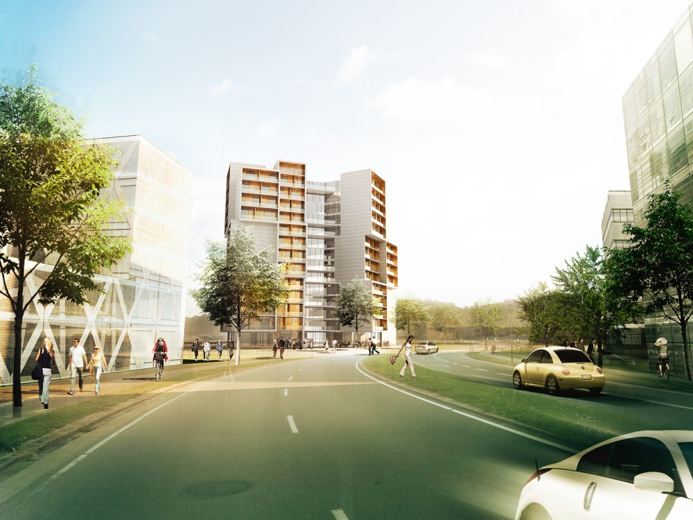 University of Southern Denmark Student Housing Winning Proposal / C.F. Møller Architects