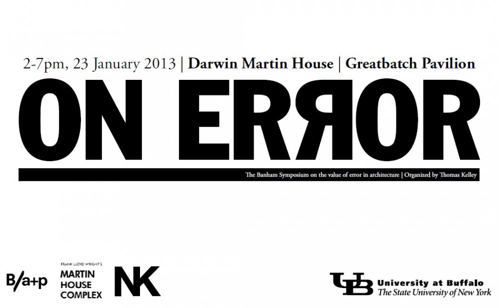 The Reyner Banham Symposium: ‘On Error’