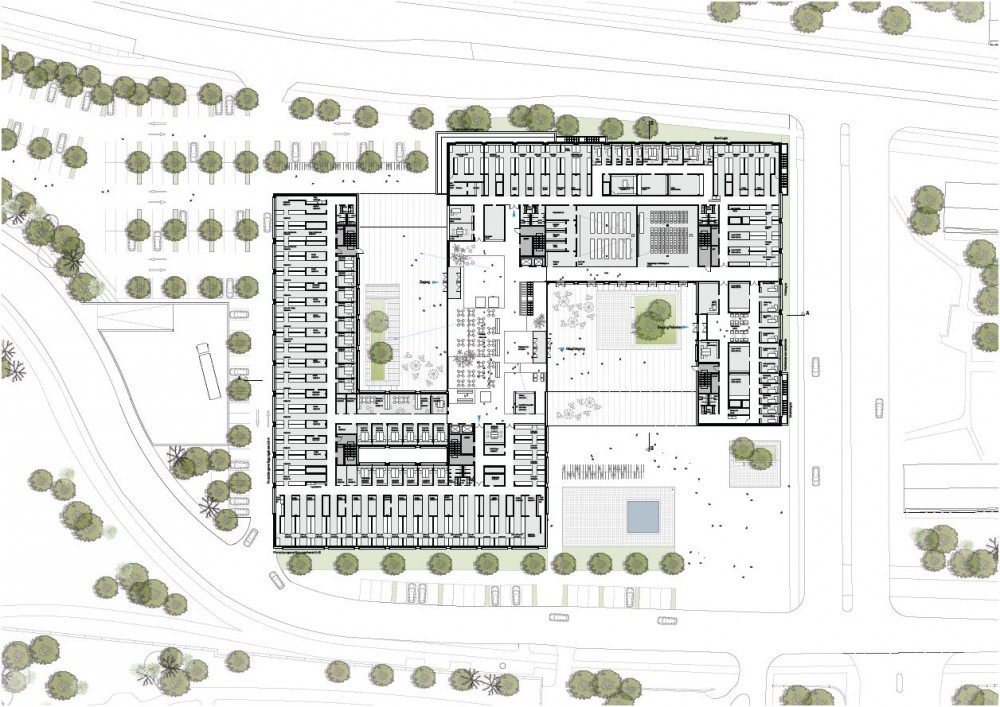 MedForCE Medical Research Center Winning Proposal / Henn Architekten