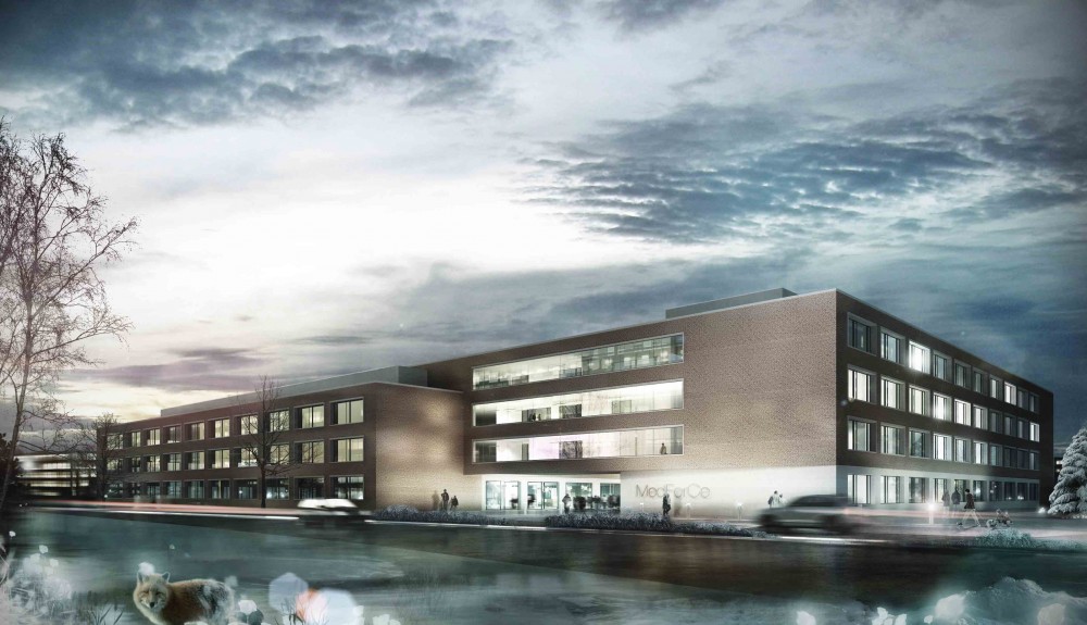MedForCE Medical Research Center Winning Proposal / Henn Architekten