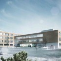 MedForCE Medical Research Center Winning Proposal (2) MedForCE Medical Research Center Winning Proposal (2) Courtesy of Henn Architekten