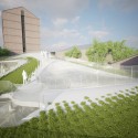 Doshisha Chapel Complex Competition Entry (2) roof toward chapel / © BAKOKO (CC BY-ND 2.0)