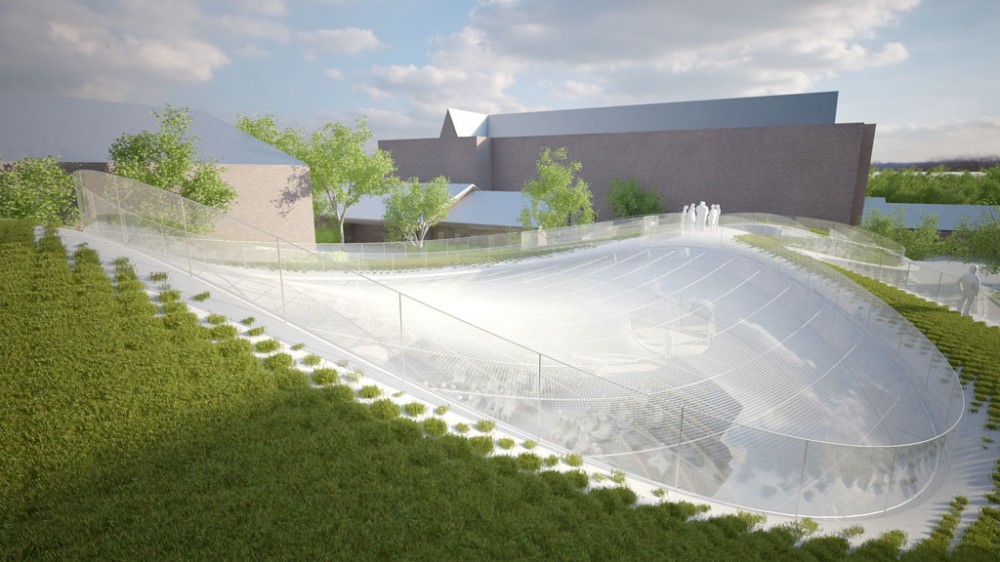 Doshisha Chapel Complex Competition Entry / BAKOKO + Structured Environment