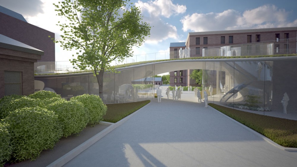 Doshisha Chapel Complex Competition Entry / BAKOKO + Structured Environment