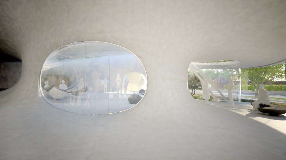 Doshisha Chapel Complex Competition Entry / BAKOKO + Structured Environment