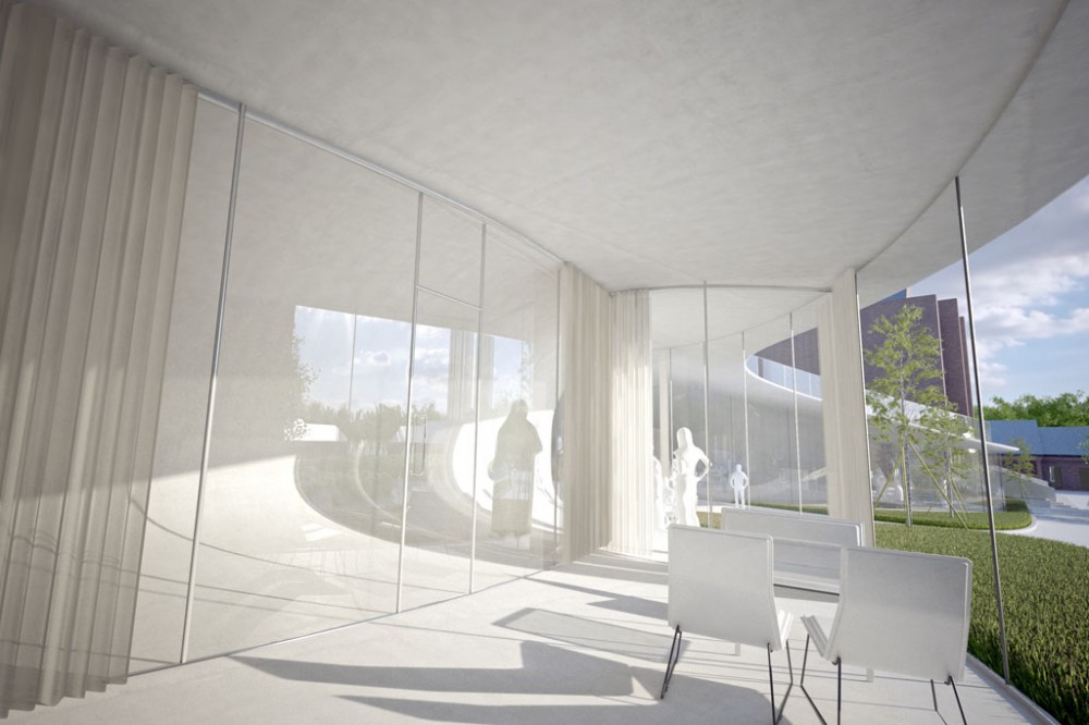 Doshisha Chapel Complex Competition Entry / BAKOKO + Structured Environment