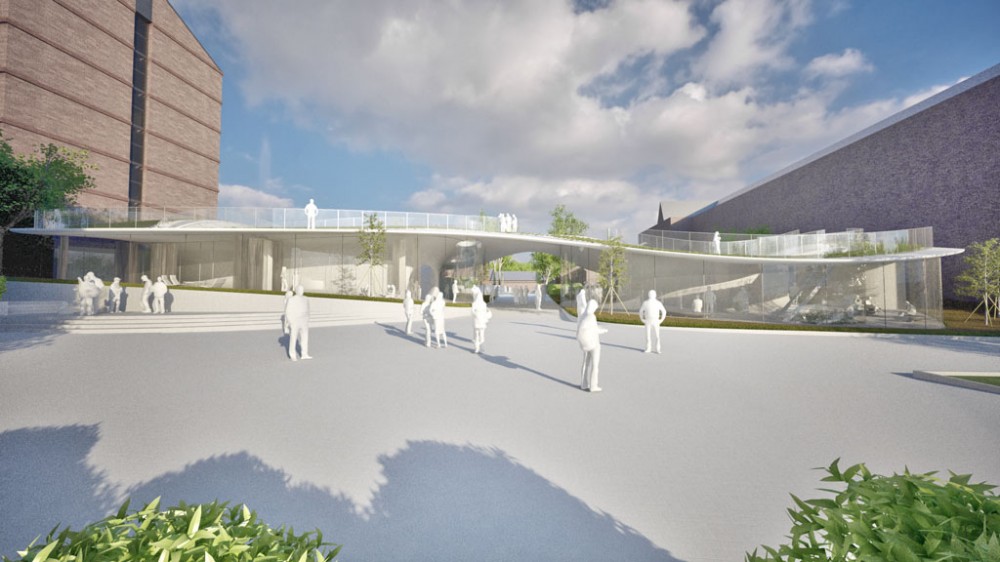 Doshisha Chapel Complex Competition Entry / BAKOKO + Structured Environment