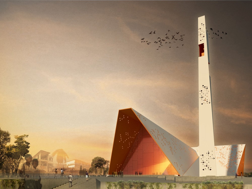 Notre Dame de l’Assomption – National Cathedral Competition Entry / YCF Group