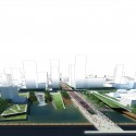 Detroit by Design 2012 Competition Winning Proposal (1) Aerial Perspective of Hart Plaza
