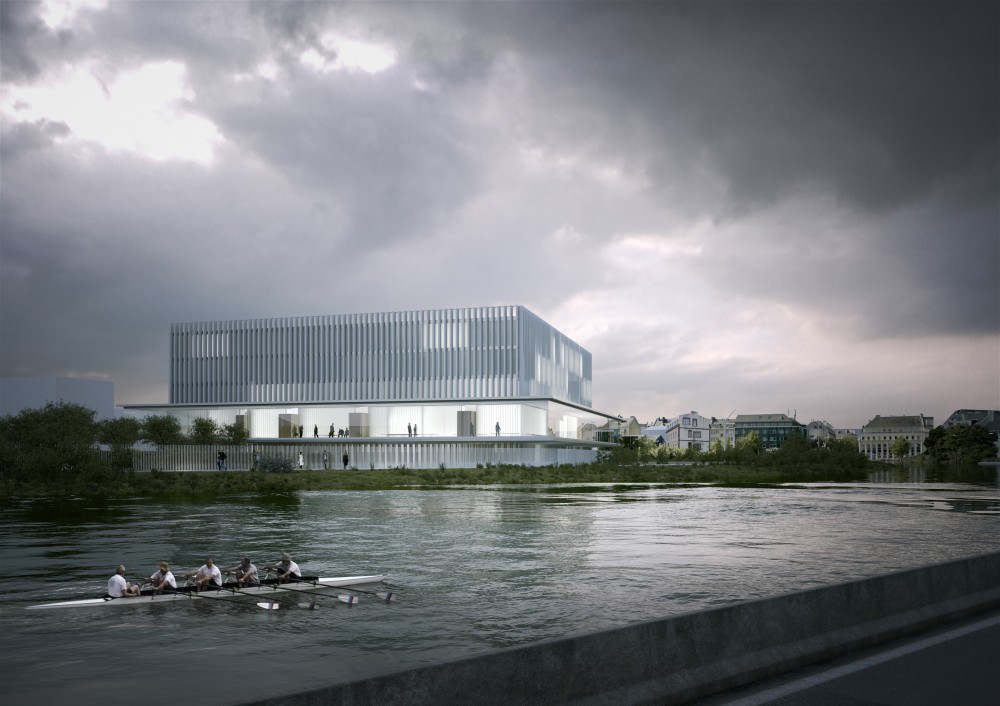 New Law Courts of Caen Competition Entry / Baumschlager Eberle
