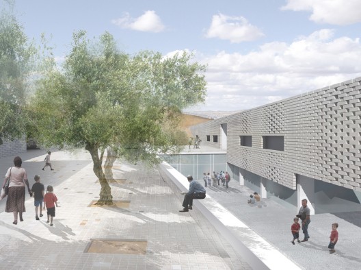 Innovative, Bioclimatic, European School Complex Second Prize Winning Proposal (2)