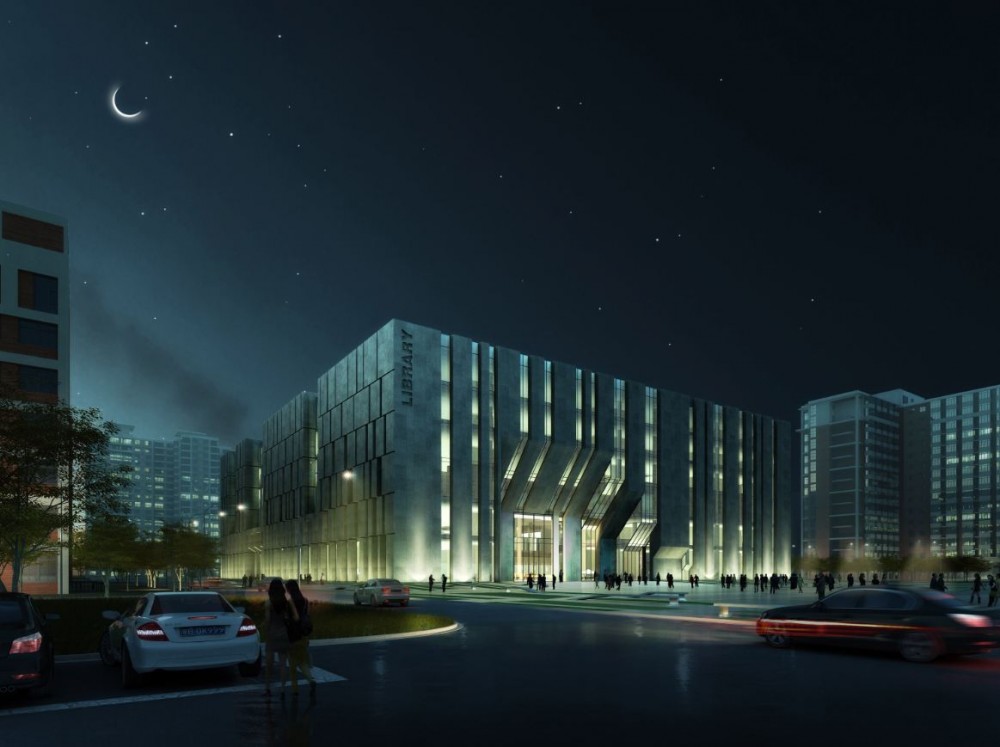 Beijing Agriculture University Library Winning Proposal / Tongji Architectural Design and Research Institute