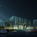 Beijing Agriculture University Library Winning Proposal (3) Courtesy of Tongji Architectural Design and Research Institute