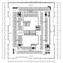 Beijing Agriculture University Library Winning Proposal (17) 4th floor plan