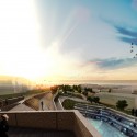 Render 1 View from Environmental Centre © Groundlab