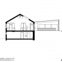 Trond clubhouse / Bjørke Arkitektur + Steffen Wellinger Trond clubhouse / Bjørke Arkitektur + Steffen Wellinger Section