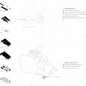 House on Limekiln Line  / Studio Moffitt Material Sourcing Diagram