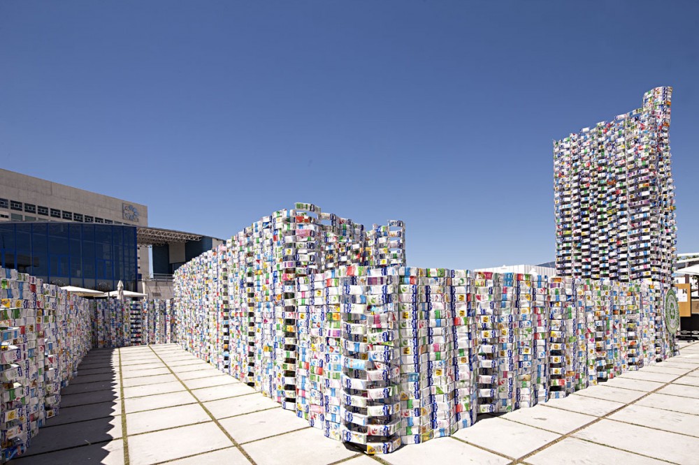 Pavilion of Tetrabriks / CUAC Arquitectura + Sugarplatform