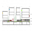 I.M.A.M. / nodo17 Architects I.M.A.M. / nodo17 Architects Cross Section