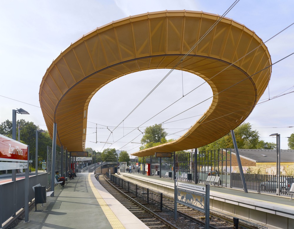 Zoo/Flora Rail Station / RÜBSAMEN+PARTNER