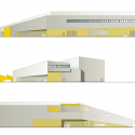 North Laser Center / blauraum North Laser Center / blauraum elevation