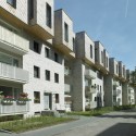 Treehouses Bebelallee / blauraum Treehouses Bebelallee / blauraum Courtesy of blauraum
