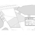 Biblioteca Can Baró / Sierra Rozas Arquitectes Biblioteca Can Baró / Sierra Rozas Arquitectes Roof Floor Plan