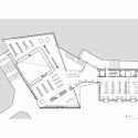 Biblioteca Can Baró / Sierra Rozas Arquitectes Biblioteca Can Baró / Sierra Rozas Arquitectes First Floor Plan