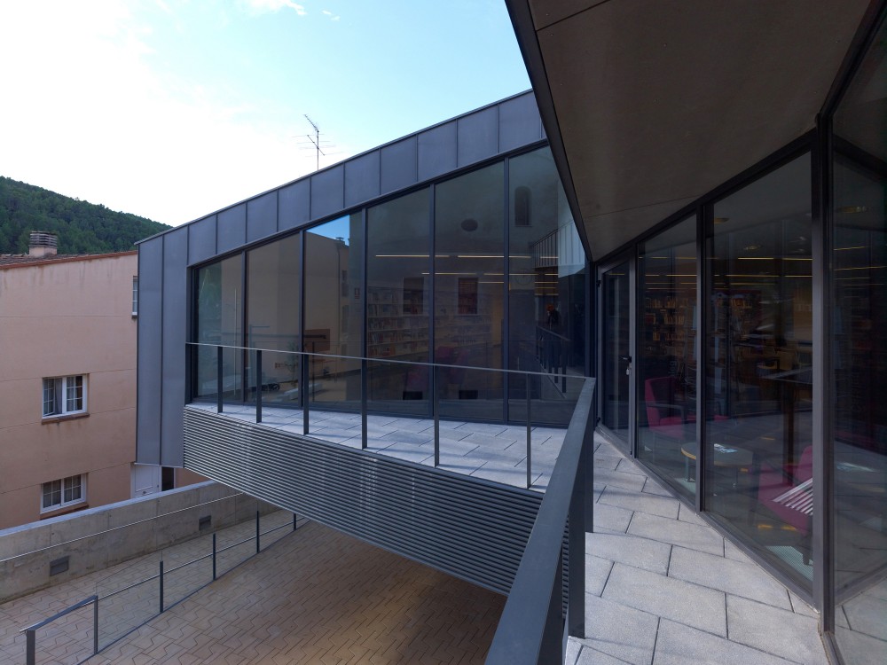 Can Baró Library / Sierra Rozas Arquitectes