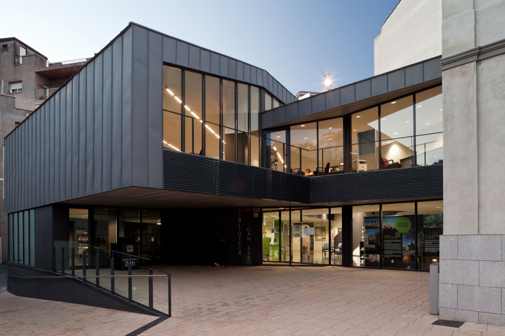 Can Baró Library / Sierra Rozas Arquitectes