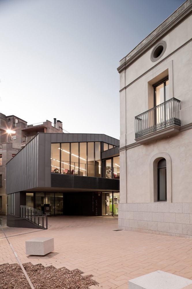 Can Baró Library / Sierra Rozas Arquitectes