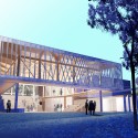 Studio Gang Unveils Schematic Design for Chicago’s new Writers’ Theatre Studio Gang Unveils Schematic Design for Chicago’s new Writers’ Theatre Theatre Center East View from Green Bay Road © Studio Gang Architects