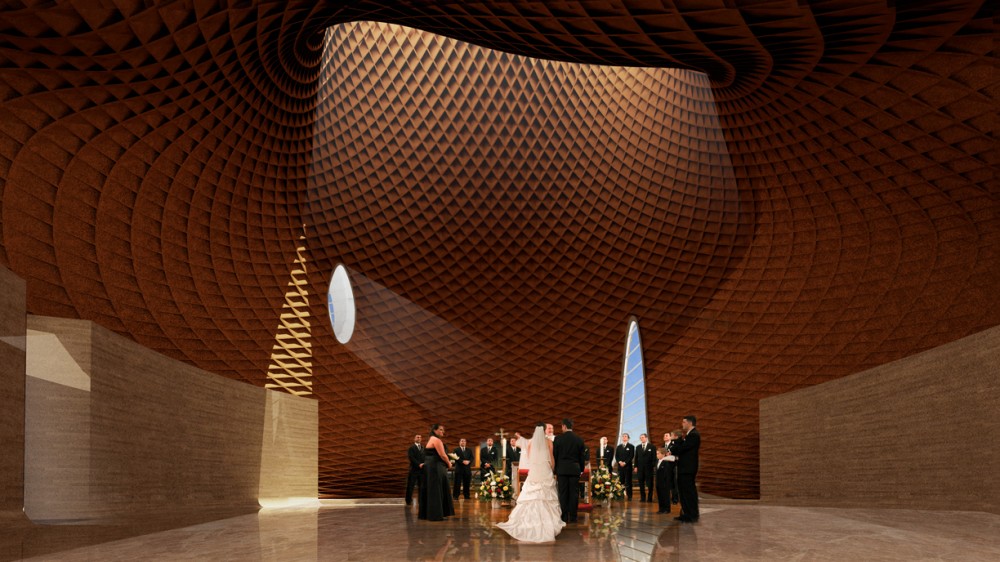 Brooks + Scarpa designs Interfaith Chapel in Florida