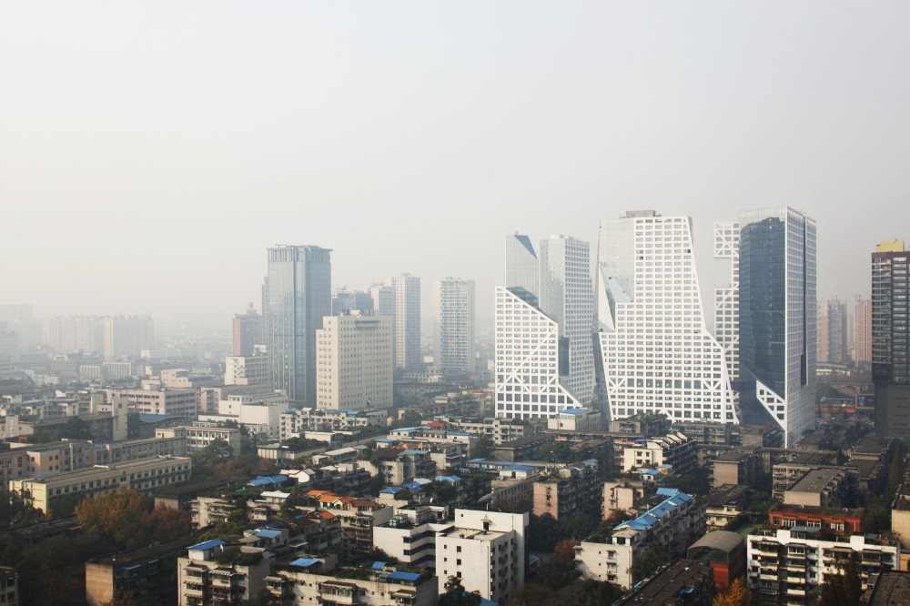 Steven Holl Architects complete Sun-shaped Micro-City in Chengdu