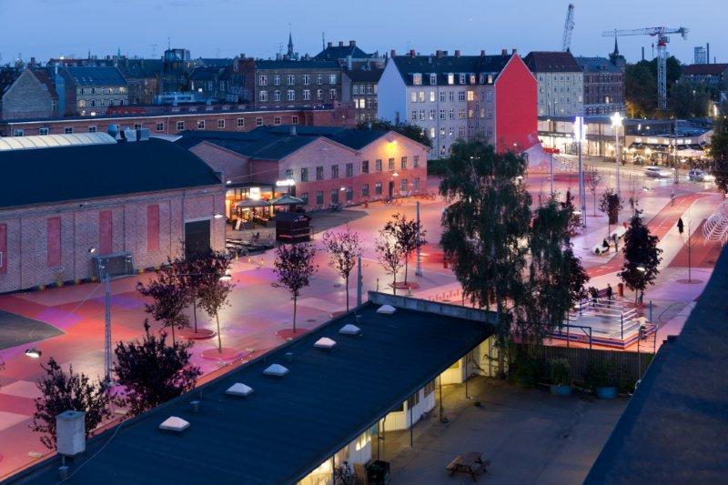 Superkilen masterplan designed by BIG + Topotek1 + Superflex Honored by AIA