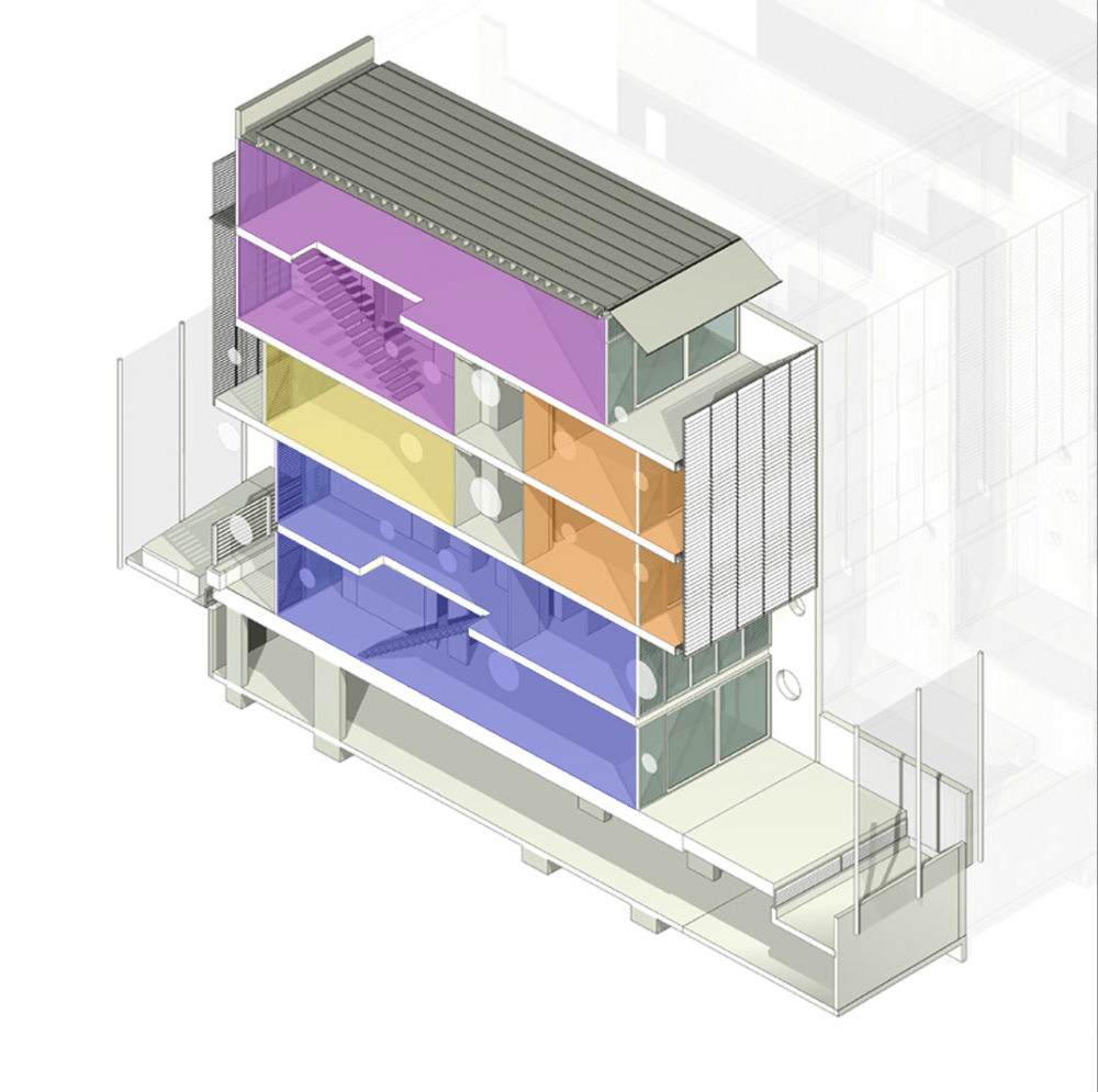 Hue Apartments / Jackson Clements Burrows Architects