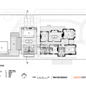 Twin Peaks House / Jackson Clements Burrows Architects Twin Peaks House / Jackson Clements Burrows Architects Ground Floor Plan