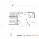 Twin Peaks House / Jackson Clements Burrows Architects Twin Peaks House / Jackson Clements Burrows Architects Roof Plan