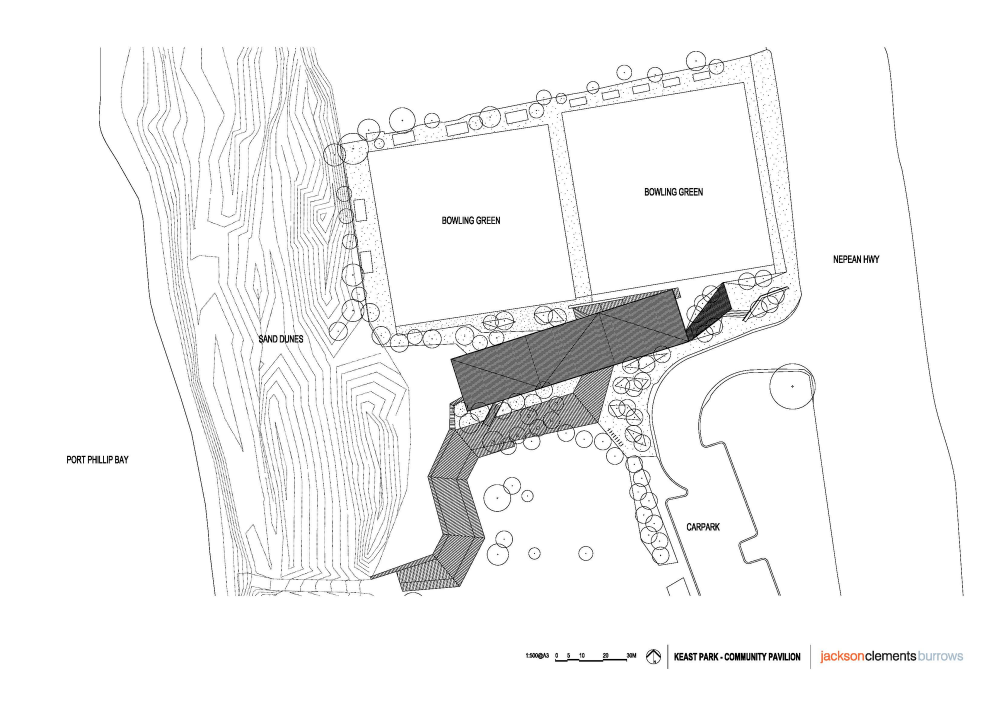 Keast Park Community Pavilion / Jackson Clements Burrows Architects