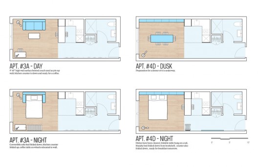 “My Micro NY” Floor Plan © nycmayorsoffice/Flickr