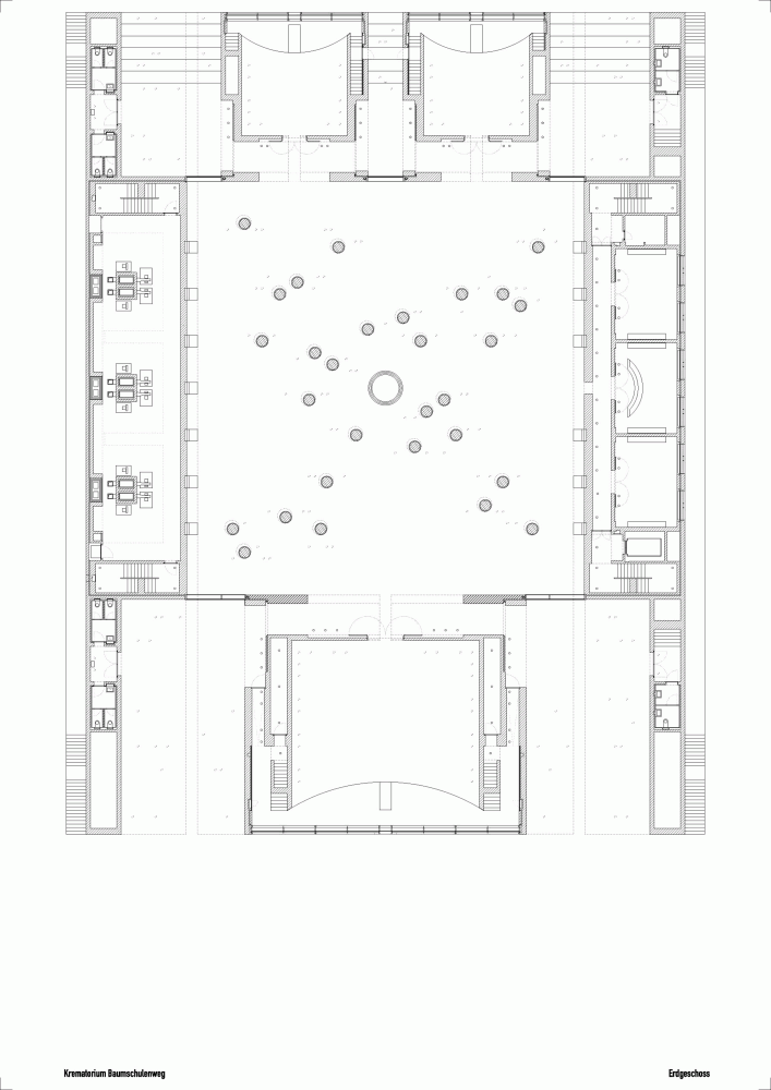 Crematorium Baumschulenweg / Shultes Frank Architeckten