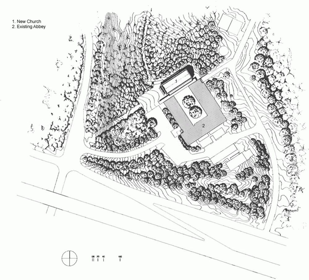 Cistercian Abbey Church / Cunningham Architects
