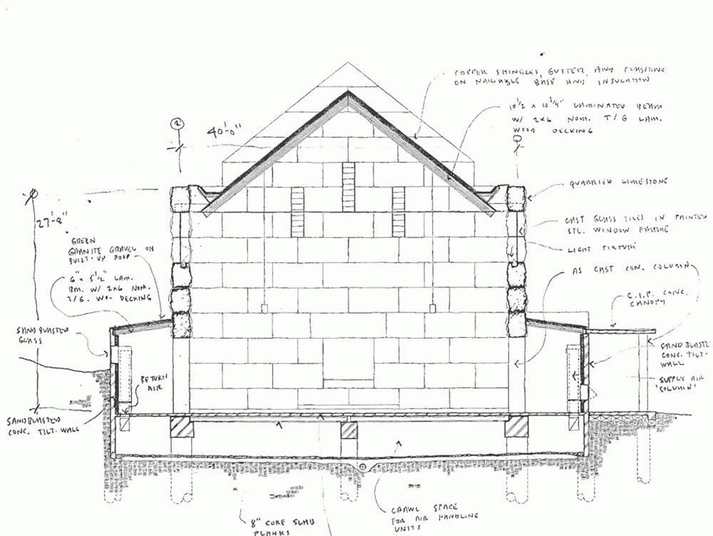 Cistercian Abbey Church / Cunningham Architects